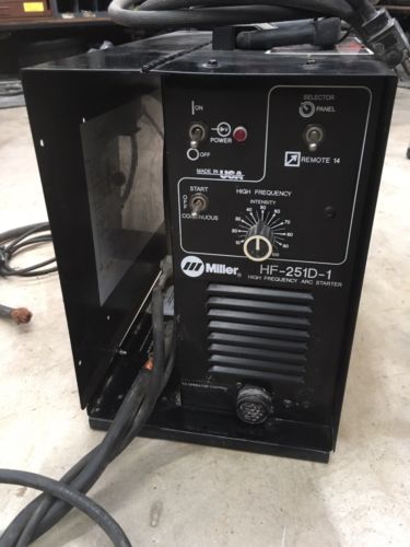MILLER HF-251D-1 HIGH FREQUENCY BOX Arc Starter 4 TIG Welding 14 PIN CONNECTOR