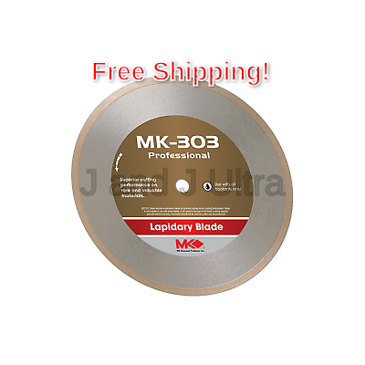 MK Diamond 153691 MK-303 Professional 6-Inch Diameter Lapidary Blade by .020-...