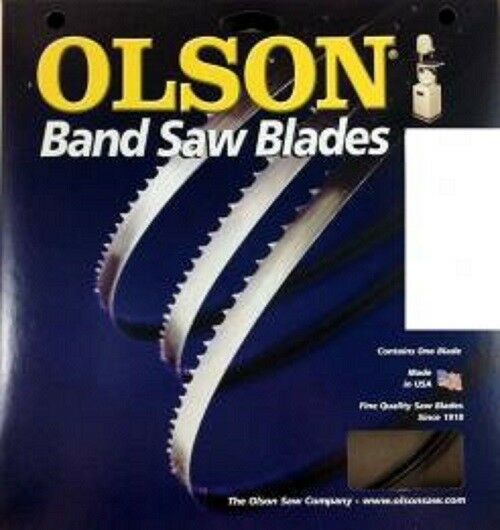 Olson FB10082 Band Saw Blade 3/16 x 0.025 x 82-Inch 10 TPI
