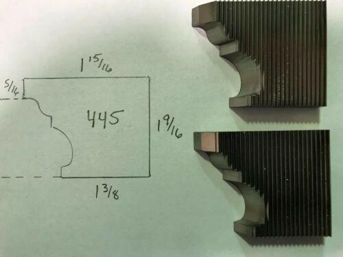 Corrugated Shaper Cutter Blade # 445