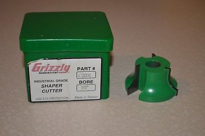 Grizzly Carbide Tip Shape Cutter 1/2
