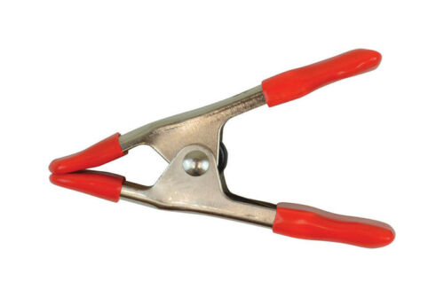 Adjustable Clamp Company  1 in. Steel  Spring Clamp  Red