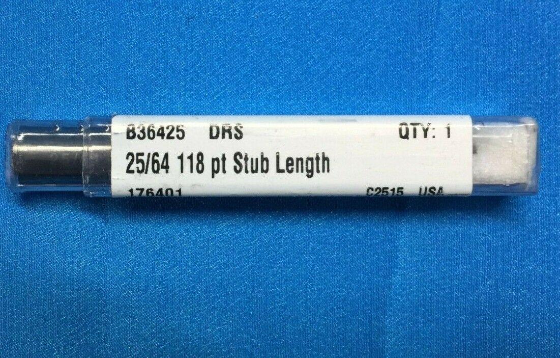 Bassett B36425 DRS Stub Length Drill Size 25/64