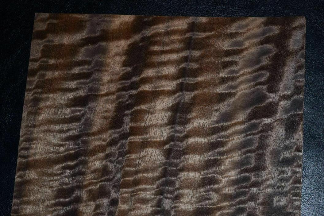 Fumed Eucalyptus Wood Veneer 2 sheets at 8 x 44 inches    F8636-30