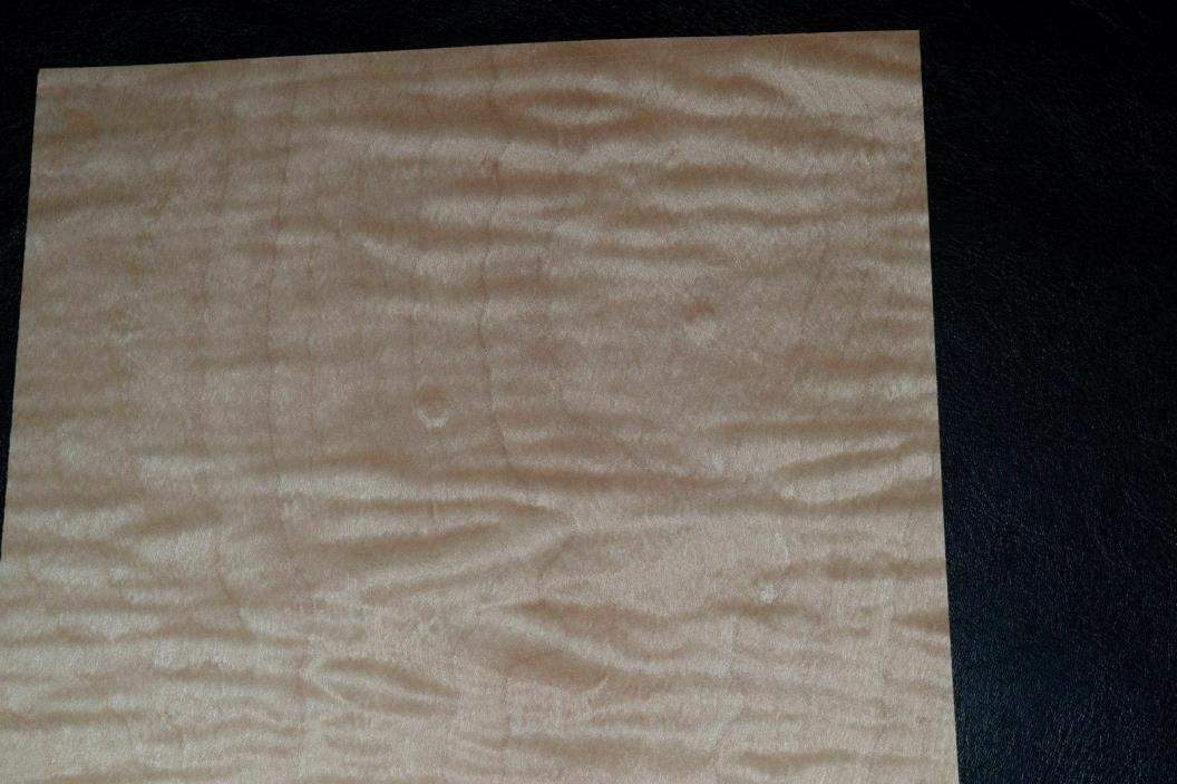 Tiger Maple Wood Veneer Sheets 6.5 x 25 inches 1/42nd               8636-14