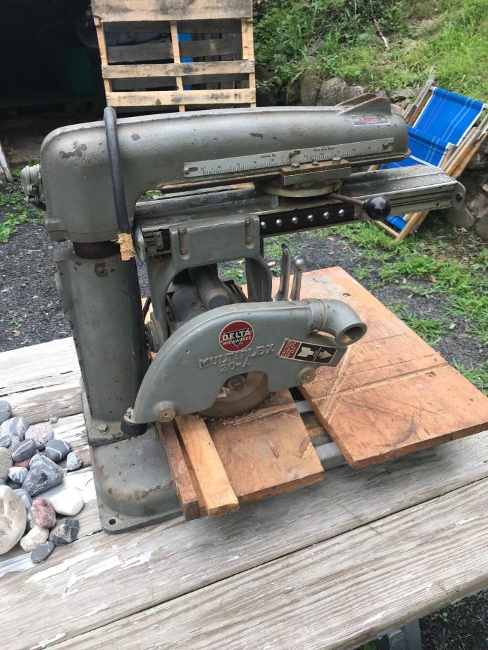 Delta Multiplex Radial Arm Saw Model 5024 20A