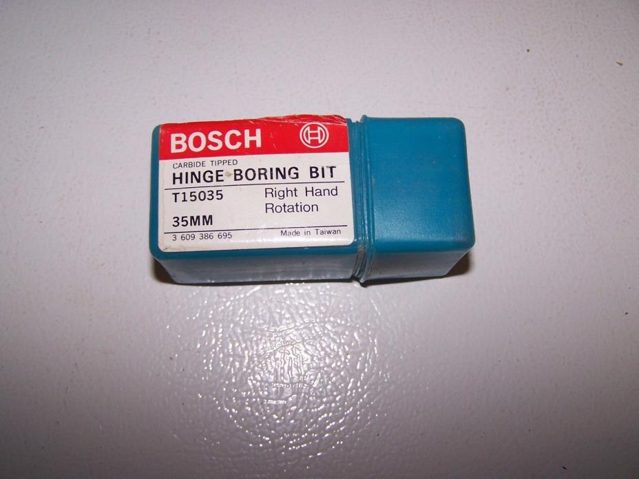 BOSCH Hinge Boring Bit, T15035   right hand rotation