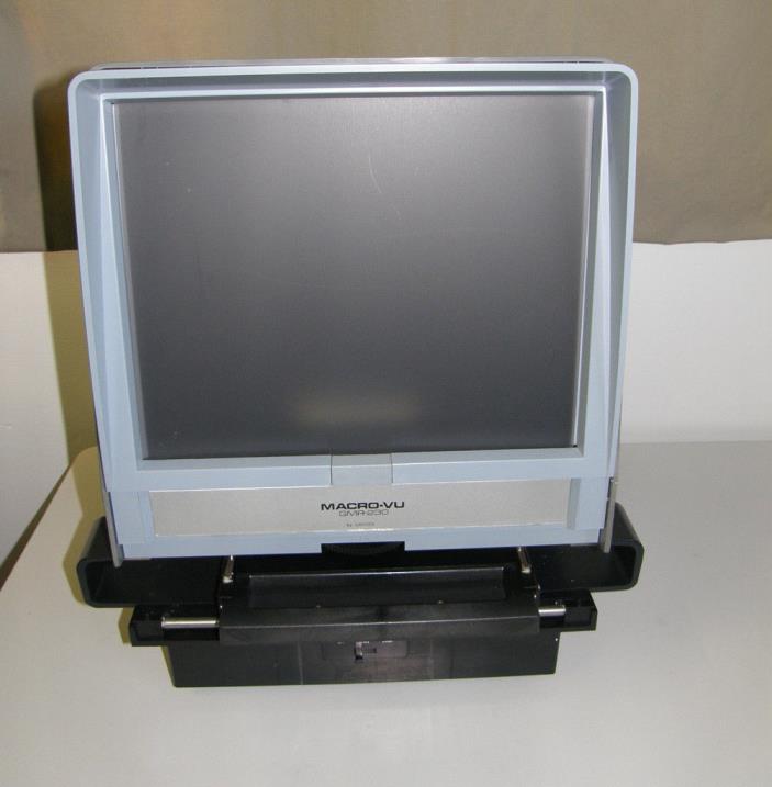 Microfiche Reader Viewer New Old Stock Gakken MACRO-VU GMR-230 Working