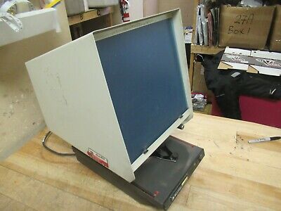 BELL + HOWELL ABR-VIII MICROFICHE READER - MOTORCYCLE PARTS ROOM