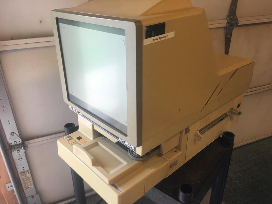 EyeCom RP9000 Microfilm Microfiche Reader Printer UNTESTED ar
