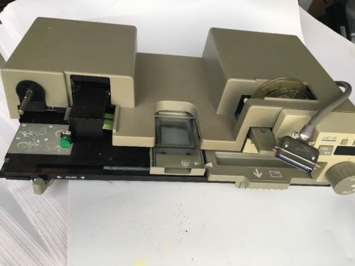 Minolta UC-2 Motorized Carrier Microfilm Reader Microfiche