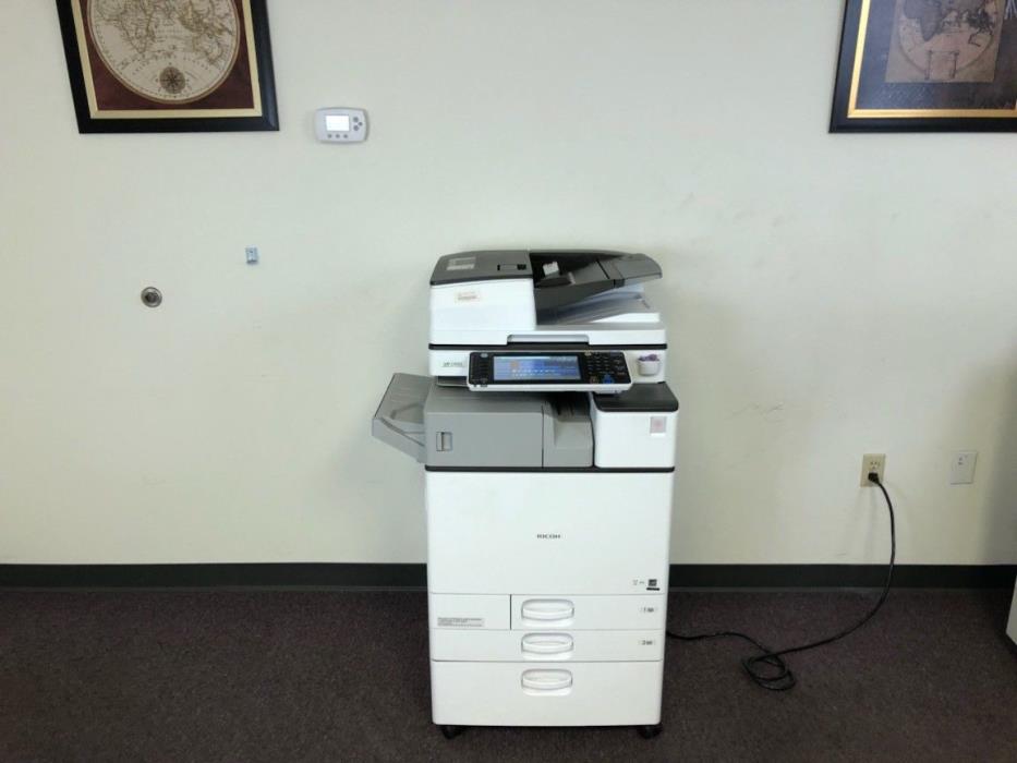 Ricoh  MP C4503 Color Copier Machine Network Print Scanner Fax Internal Fin