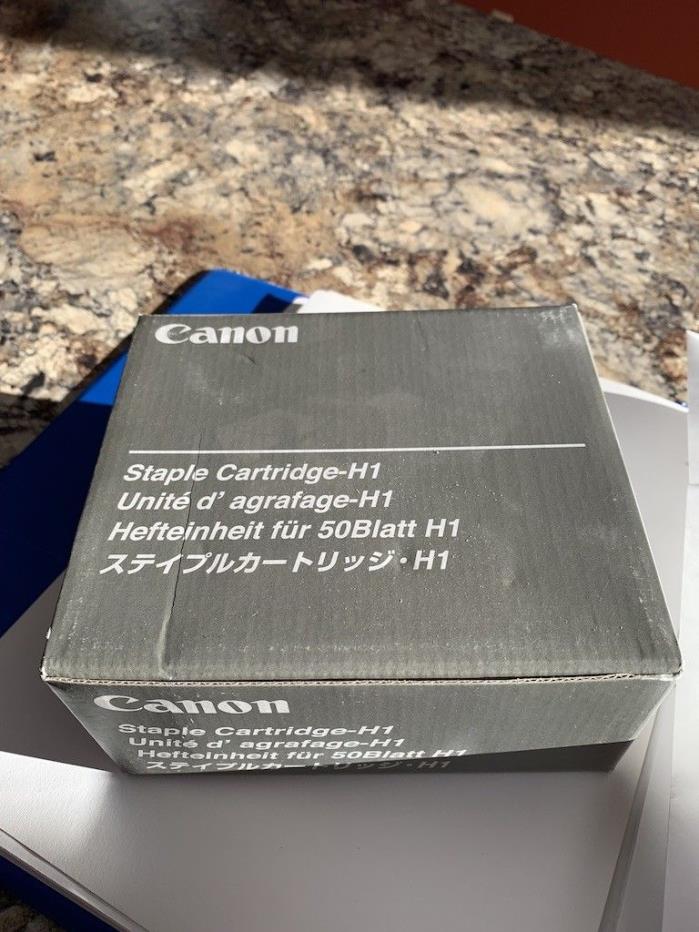 Genuine Canon 6789A001 Staple Cartridge-H1 Plus Comes/w 4 Staple Blocks in box