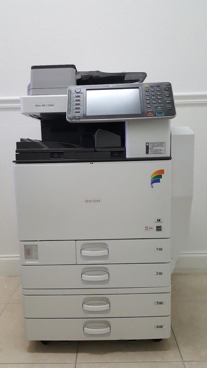 Ricoh Aficio MP C3502 Copier/Printer/Scanner/Fax