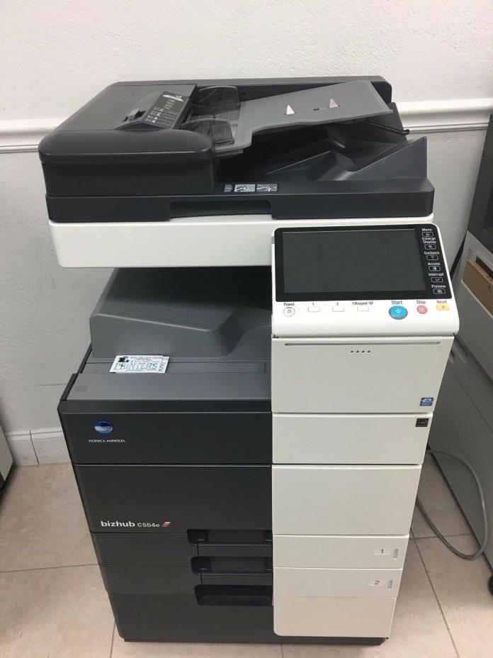 Konica Minolta Bizhub C554e Laser Color Copier Printer