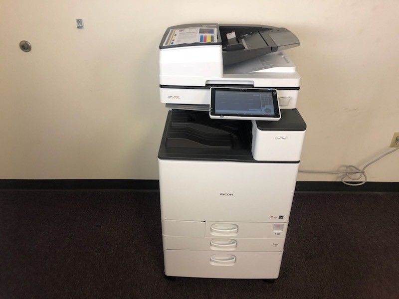 Ricoh  MP C4504 Color Copier Machine Network Print Scanner Copy MFP 11x17