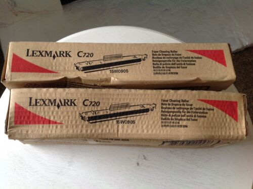 Lot Of 2 15W0905 Lexmark C720 Fusing Cleaning Roller