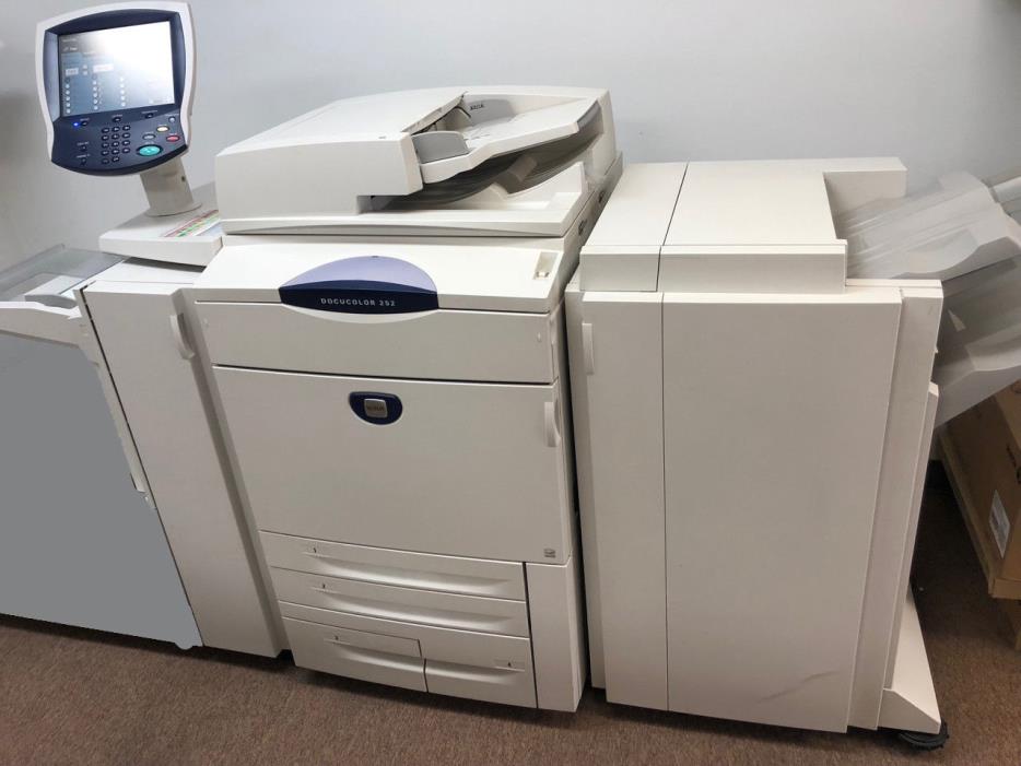 Xerox Docucolor 252 Digital Press Production Printer Copier All-in-One 65PPM