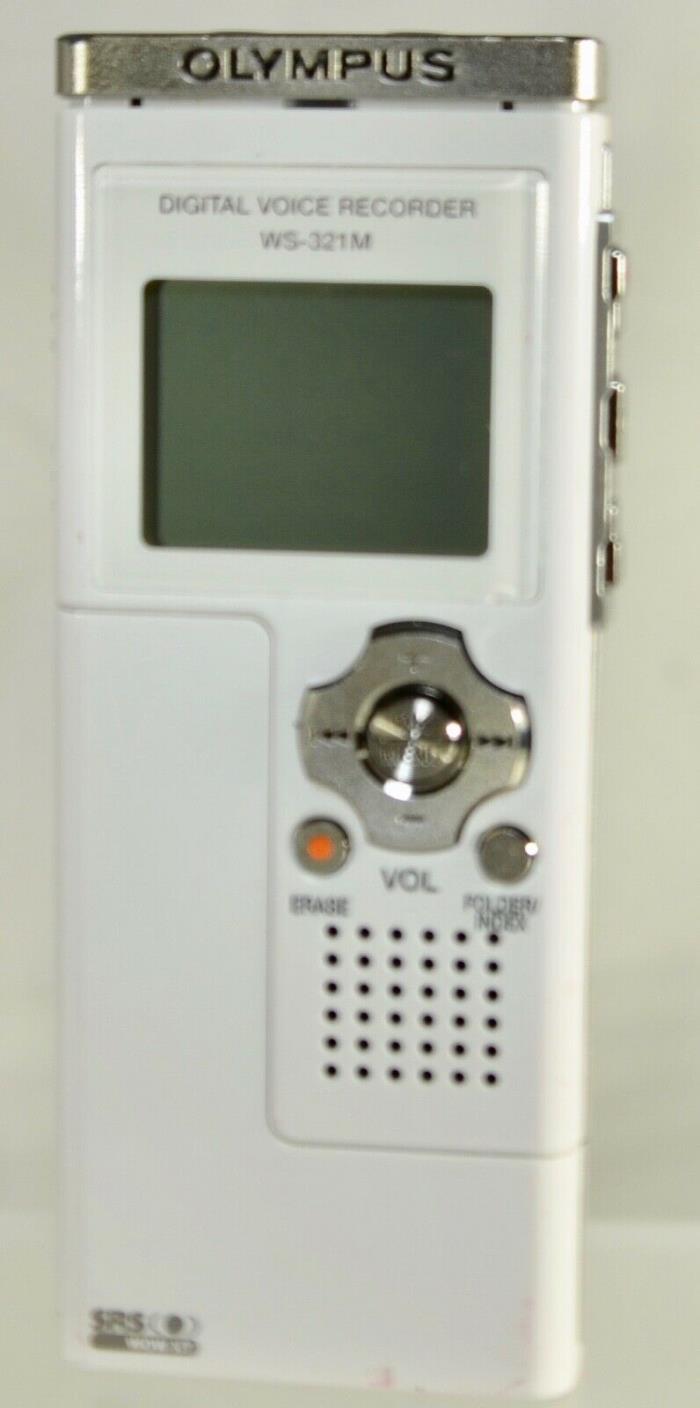 Olympus WS-321M (1024 MB, 277.5 Hours) Handheld Digital Voice Recorder