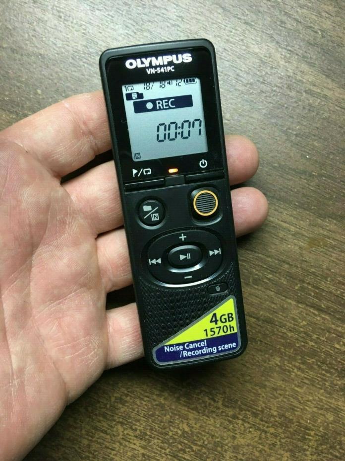 OLYMPUS VN-541PC Digital Voice Recorder 4GB Lightly Used works well