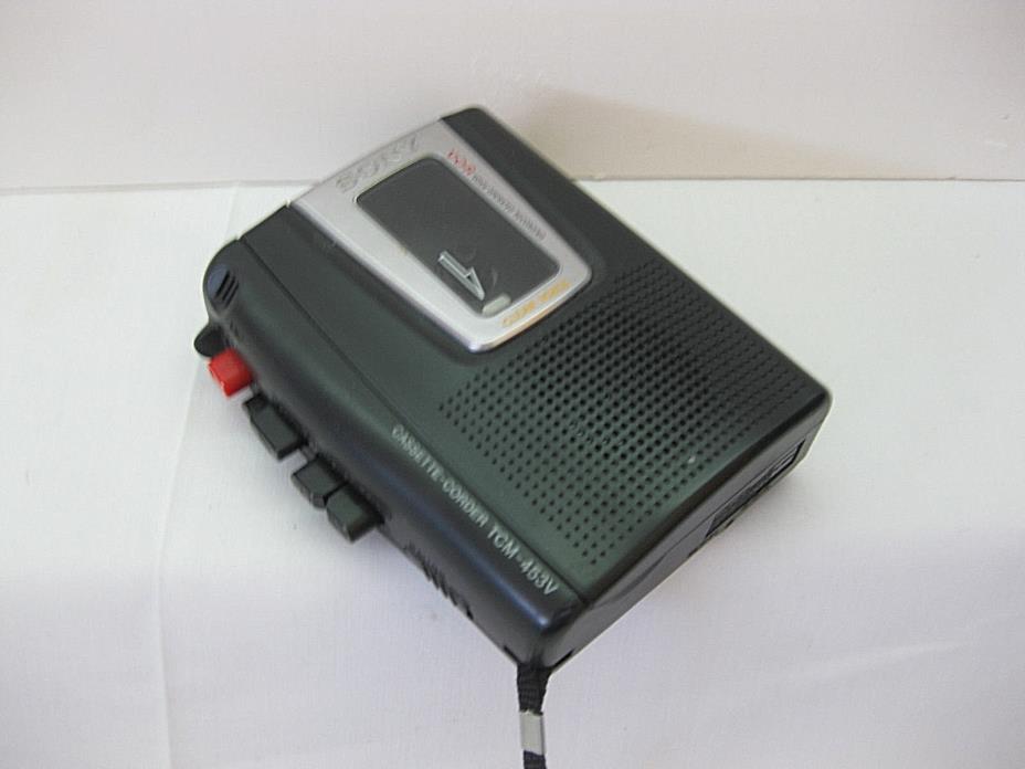 Vintage Sony Cassette-Corder VOR TCM-453V Voice Operated Recorder