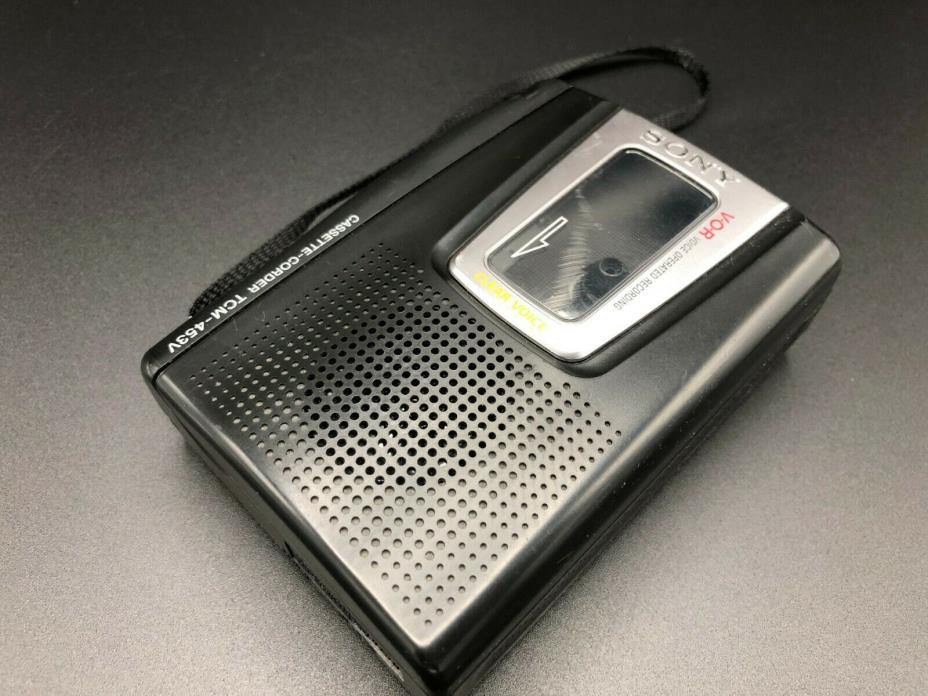 Sony TCM-453V Cassette Voice Recorder