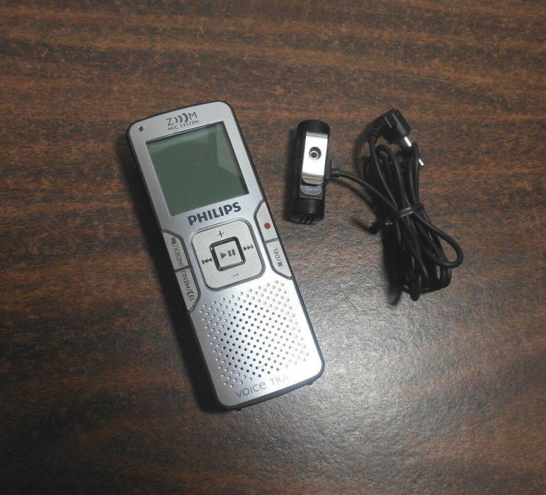 PHILIPS DIGITAL VOICE TRACER LFH0865 VOICE RECORDER