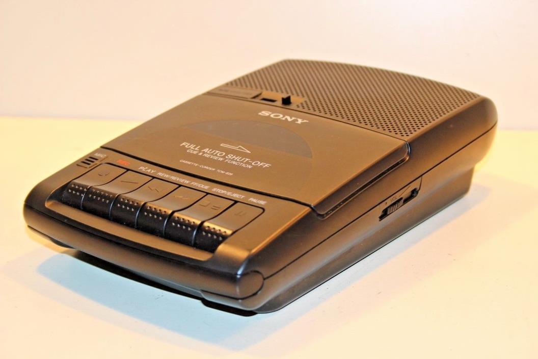 Sony Pressman TCM-929 Desktop Cassette Voice Recorder