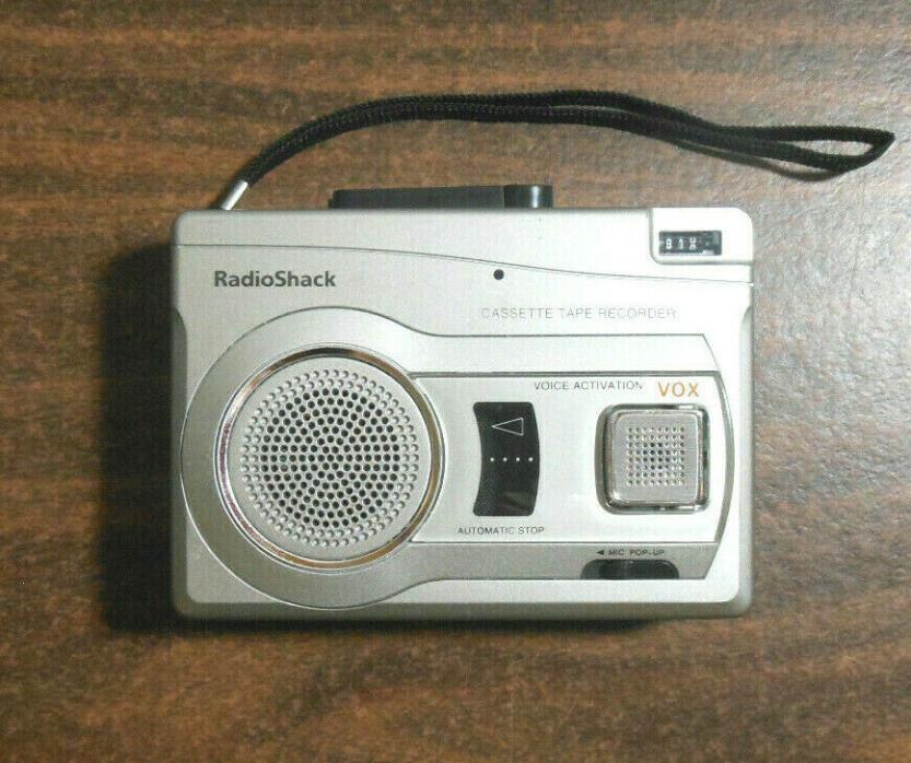Radio Shack CTR-122 Voice Activated Cassette Recorder - Tested