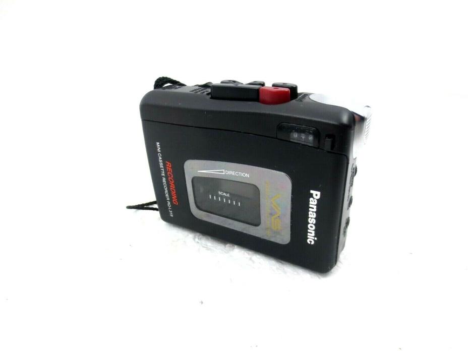 Panasonic Cassette PLAYER Recorder RQ-L319 VAS Voice Activated System  (WORKS)