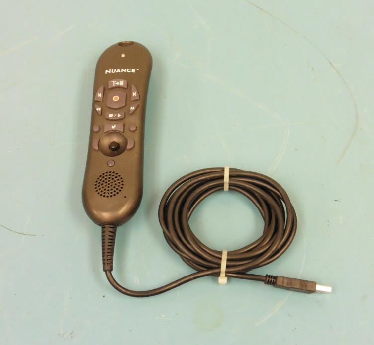 Nuance 0POWM2N-005 PowerMic II Handheld Medical Dictation Microphone (Tested)