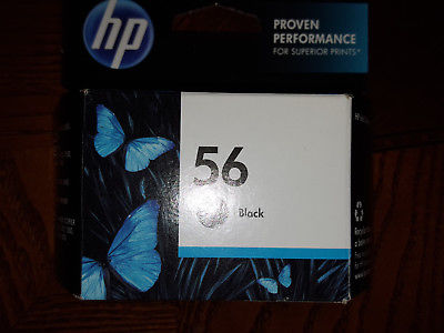 HP 56 Black Ink eco Highlights Sealed NEW