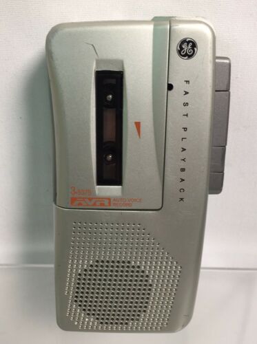 General Electric GE 3 -5375A Portable Micro Cassette Recorder