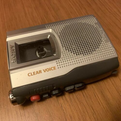 Sony TCM-150 Pressman CASSETTE-CORDER Clear Voice,One-Touch XLNT Recorder