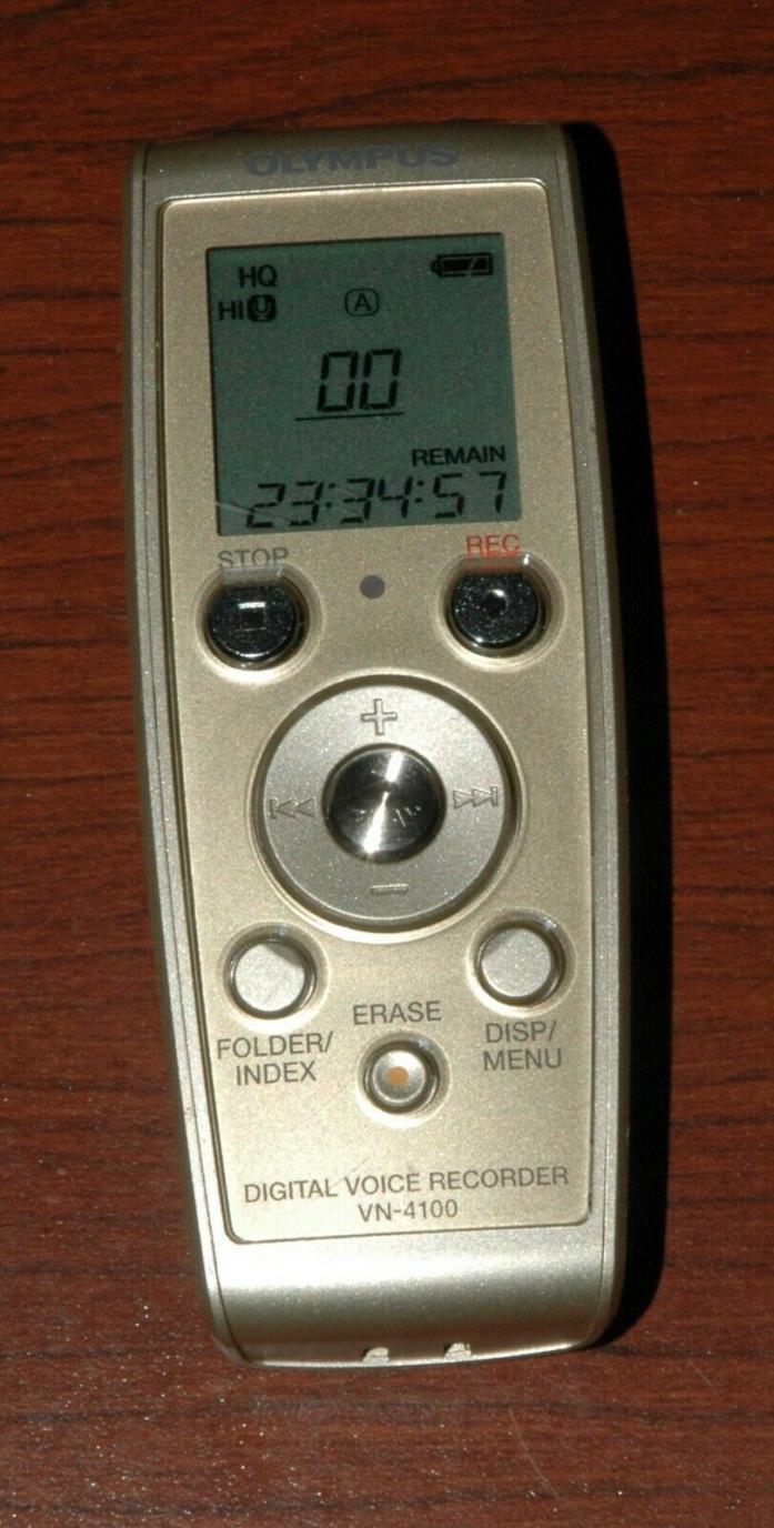 Olympus Handheld Digital Voice Recorder VN-4100 (256 MB, 144 Hours)