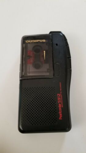 Olympus Pearlcorder S912 Micro Cassette Recorder WORKS