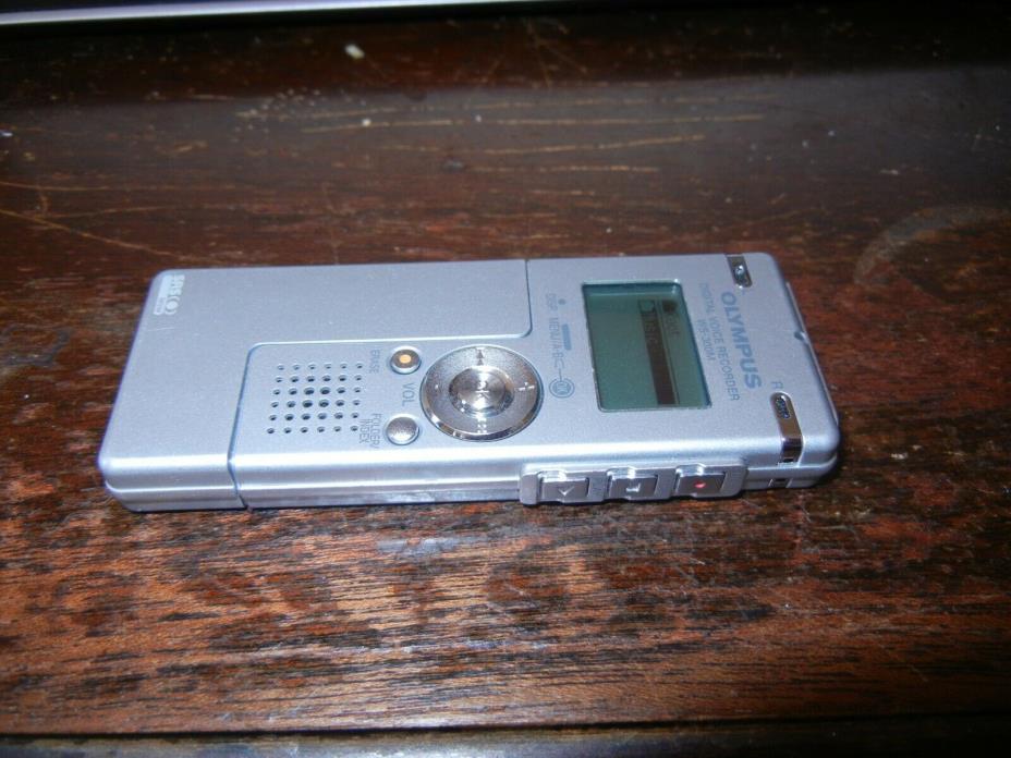 Olympus WS-300M Silver USB Compact Digital Voice Recorder/Music Player