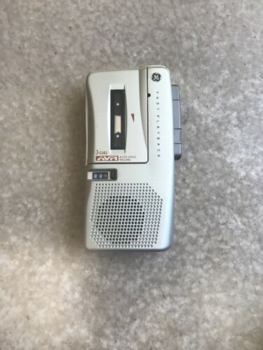 GE General Electric Microcassette Auto Voice Recorder Model 3-5383A