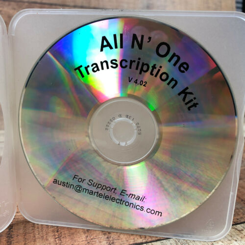 Express Scribe 4.02 Transcription Software Program Martel Electronics CD Only