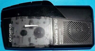 OLYMPUS PEARLCORDER S710 WORKING DICTAPHONE PLAYER MICROCASSETTE RECORDER