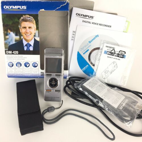 Olympus DM-420 Digital Stereo Voice Recorder