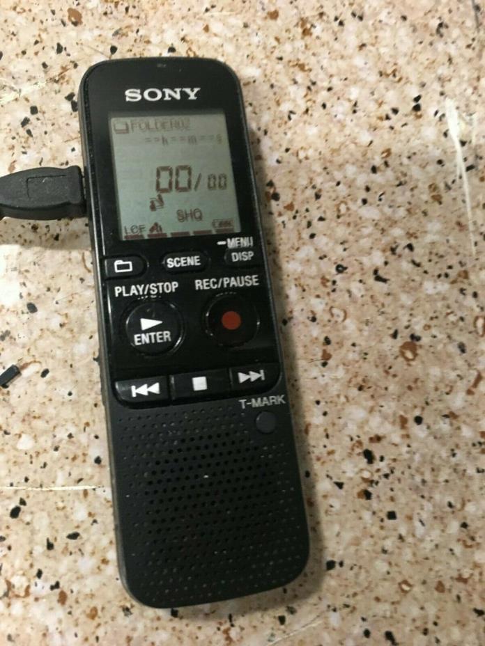 Sony ICD PX333 - MP3 Audio Files 2GB Digital Voice Recorder
