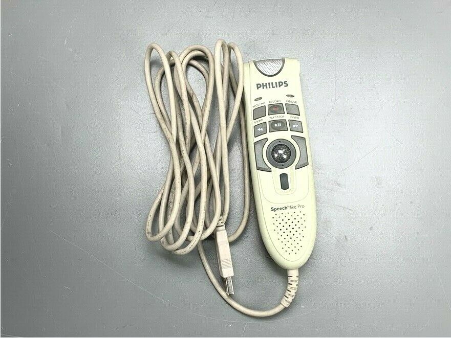 PHILIPS Model# LFH5274/00 SpeechMike Pro USB Wired Dictation Microphone