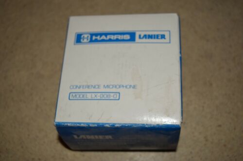 :: HARRIS LANIER CONFERENCE MICROPHONE MODEL LX-008-0 -NEW