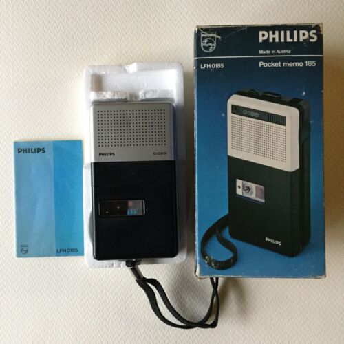 Philips 185 Pocket Memo Mini Cassette Voice Recorder Handheld Parts
