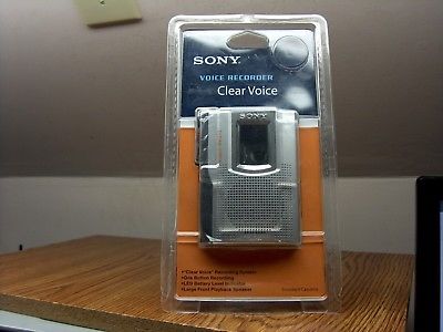 BRAND NEW FACTORY SEALED TCM-150 HANDHELD STANDARD CASSETTE SONY VOICE RECORDER