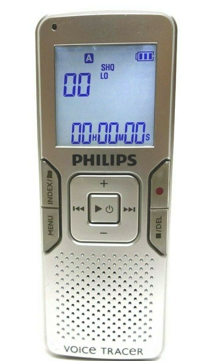 Philips Digital Voice Tracer MP3 Recorder LFH0662 VGC Tested and Working