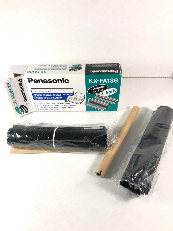 One Genuine Panasonic Panafax KX-FA136 KX-FM 205 KX-FP195 Replacement Fax Film