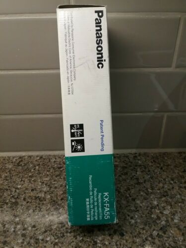 Genuine Panasonic KX-FA55 Replacement Ink Film 2 Rolls- Fax Machine NEW