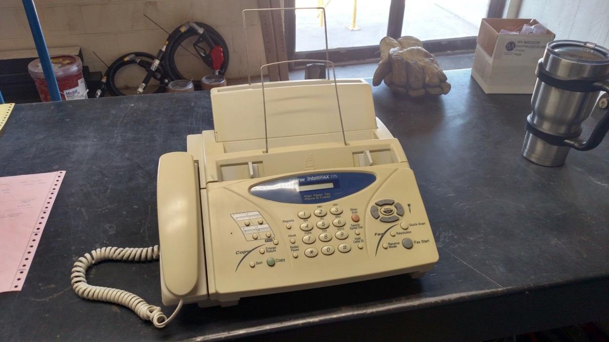 BROTHER INTELLIFAX 775 PLAIN PAPER FAX PHONE & COPIER ALL IN ONE FREE SHIPPING